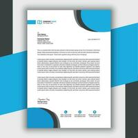 Professional Modern Simple And Creative Corporate Letterhead Template vector