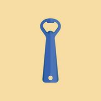 Bottle opener Illustration 2D Style icon Design. Cartoon Clip Art With Icon Set Of Bottle Opener For Free Download. Best Bottle opener Tool. vector