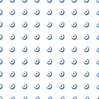Seamless pattern with hand drawn moon and stars silhouettes print. vector