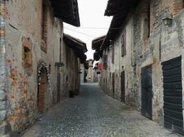 Ricetto medieval village in Candelo photo