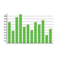 modelo gráfico elemento. visualización información gráfico datos, vector ilustración