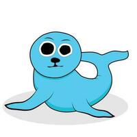 Character seal animal vector