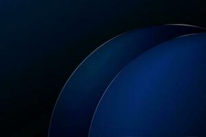 Premium dark abstract background concept with luxuirous geometric dark circles. Geometric Dark Blue template background. Vector Illustration. EPS 10.