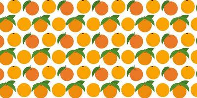 sin costura modelo naranja Fruta textura fondo de pantalla diseño vector