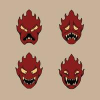 monster art vector illustration suitable for branding needs and so on