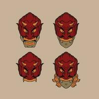 monster art vector illustration suitable for branding needs and so on