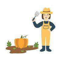 activities from agricultural workers illustration vector