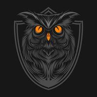 Owl Hand Drawn Vector Design