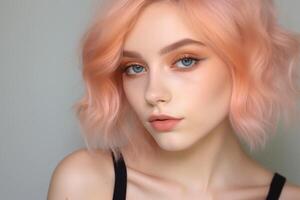 Subtle peachy undertone photo