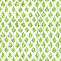 Green Palm Leaves Seamless Pattern Isolated on White Background vector