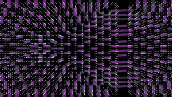 abstract purple seamless pattern cube background animated. video