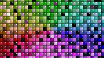 abstract background with squares. colorful concept background abstract seamless. Neon disco background  with lights video