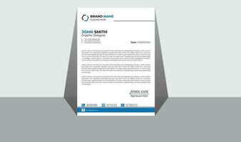 Minimal Business Letterhead design vector