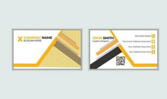 Creative Business Card Design vector