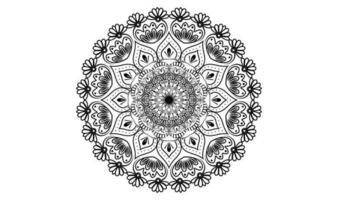 Abstract Mandala Background Design Template vector