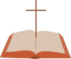 Biblia y fe inspirador cristiano imágenes vector