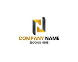 company logo letter j design vector