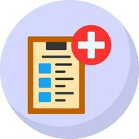 Medical report Vector Icon Design