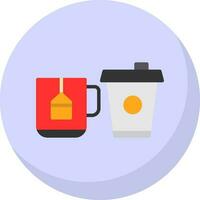 Cups Vector Icon Design