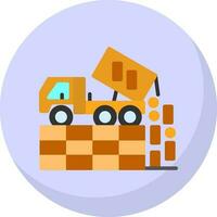 Landfill Vector Icon Design