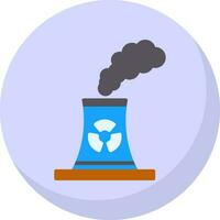 diseño de icono de vector de contaminación