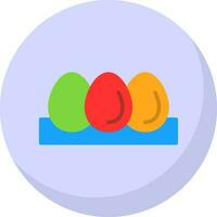 diseño de icono de vector de huevos