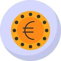 diseño de icono de vector de euro