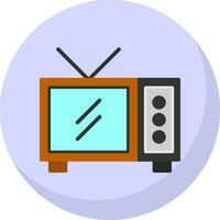 televisión vector icono diseño