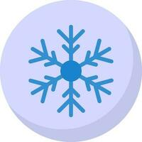 diseño de icono de vector de copo de nieve