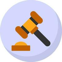 Gavel Vector Icon Design