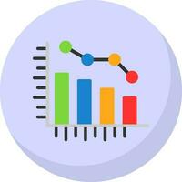 Graph Vector Icon Design