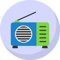 diseño de icono de vector de radio