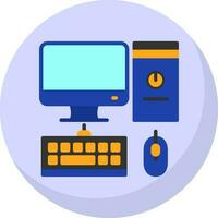 Computer Vector Icon Design