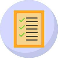 Checklist Vector Icon Design