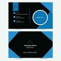 creative business card template design vector