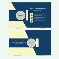 creative business card template design vector