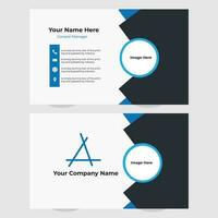 creative business card template design vector