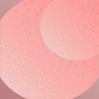 Minimal geometric background. Pink elements with fluid gradient. Dynamic shapes composition. Eps10 vector