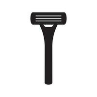Shaving razor icon. Razor flat icon. vector