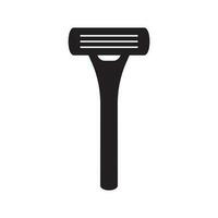 Shaving razor icon. Razor flat icon. vector