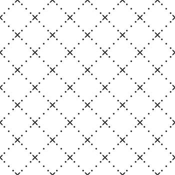 punteado línea rombo sin costura modelo. moderno elegante textura. repitiendo geométrico losas con punteado rombo. negro geométrico forma diagonal repetible en blanco antecedentes. vector