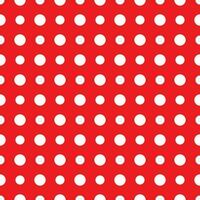 Red polka dot seamless pattern - retro texture for christmas background, blogs, www, scrapbooks, party or baby shower invitations and wedding cards. White polka dots on red background. vector