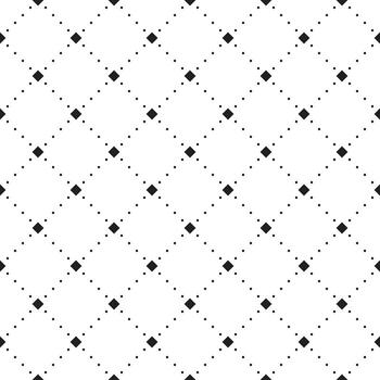punteado línea rombo sin costura modelo. moderno elegante textura. repitiendo geométrico losas con punteado rombo. negro geométrico forma diagonal repetible en blanco antecedentes. vector