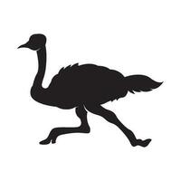 ostrich icon vector illustration simple design