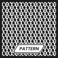 Minimal geometric seamless pattern with grunge effect vector