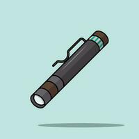 Medical Flashlight The Illustration vector