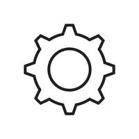 Gear Logo Template vector icon illustration design