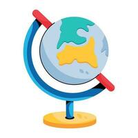 Trendy Globe Concepts vector