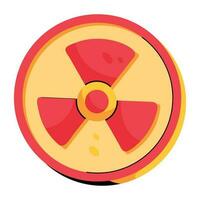 Trendy Radioactive Concepts vector