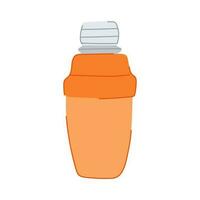 beverage cocktail shaker cartoon vector illustration